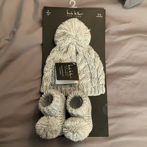 Baby Hat and Bootie Set